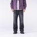 Classic Straight Fit Men's Jeans - Comfortable Polyester Denim Pants For Casual Wear (Blue/Black, S-3xl)_mkmklike.com