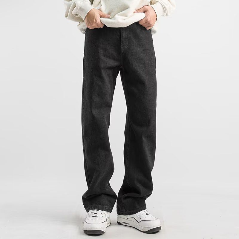Men's Clothing Men's Style Jeans Loose Straight Leg Casual Trousers Summer For Formal & Casual Loose Straight Leg_mkmklike.com