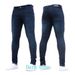 Men's Clothing Popular Men's Tight Fitting Popular Solid Color Denim Pencil Pants 1083_mkmklike.com