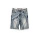 Men's Classic Vintage Washed Denim Shorts, Mid-Length Straight Fit, Comfortable Stretch, Summer Casual Shorts For Men_mkmklike.com