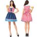 Women's Clothing German beer festival carnival costume beer gril exported to beer clothing Halloween costume_mkmklike.com