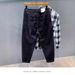 Men's American Street Style Washed Distressed Ripped Jeans Spring Autumn Straight Loose Fit High Street Vibe Long Pants_mkmklike.com