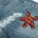 Wahed Vintage Denim Scimitar Pant Men' Street Fahion Peronality Deign Embroidered Letter Looe Fit Caual_mkmklike.com