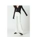 Secret To Long Legs: Four-Way Stretch High-Waisted White Slightly Flared Jeans Women, New French Style Slimming_mkmklike.com