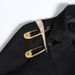 Women's Shoulder Mesh Stitching Pin Decoration Long-sleeved Slim-fit Slimming Small Suit Jacket Women's Fashion_mkmklike.com