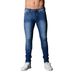 Men's Slim Fit Stretch Jeans – Classic Solid Color Skinny Denim Pants (S-3XL, Dark Blue/Light Blue/Black)_mkmklike.com