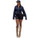 Women’s Denim Jacket – Oversized Streetwear Coat With Button-Up Collar (S-2XL, Dark Blue)_mkmklike.com