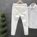 Men's Clothing White Ripped Diamond Jeans Trendy Slim Fitting Skinny Pants_mkmklike.com
