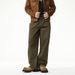 Men's Clothing Loose Straight Retro Washed High End Trendy Casual Trousers Men_mkmklike.com