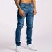Men's Clothing Summer Skinny Jeans Street Hip Hop Slim Fit Trendy Versatile And Cool Denim Jeans_mkmklike.com