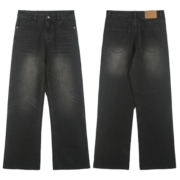 Unisex Vintage Flared Jeans With Fleece Lining – Clean Fit Retro Bell Bottoms For Men & Women (XS-3XL)_mkmklike.com