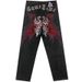 European And American Trend HIPHOP Loose Straight Skateboard Pants Embroidered Hip-hop Jeans Men's Plus Size_mkmklike.com