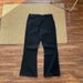 Men's Black Straight Bootcut Jeans High Street Vintage Clean Fit Slim Stretch Denim Pants_mkmklike.com