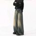 Men's Clothing Men's Retro Style Loose Wide Leg Jeans Flared Trousers Versatile American Spring Youth Fashion_mkmklike.com