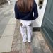 Cross-Border European And American Retro Y2K Hot Girl Back Star Denim Color Block Patchwork Casual Pants_mkmklike.com