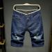 Men's Ripped Denim Shorts Loose Fit Versatile Trendy Summer Thin Five Point Distressed Pants 2026 New Style_mkmklike.com