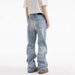 Men's Clothing Spring And Autumn Cool Vintage Washed Denim Jeans For Men - Classic Straight Fit, Distressed Casual Trousers With Retro Style_mkmklike.com
