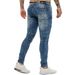 Men's Clothing Men's Slim Fit Stretch Ripped Jeans Biker Trousers Style Summer For Formal & Casual For Men_mkmklike.com