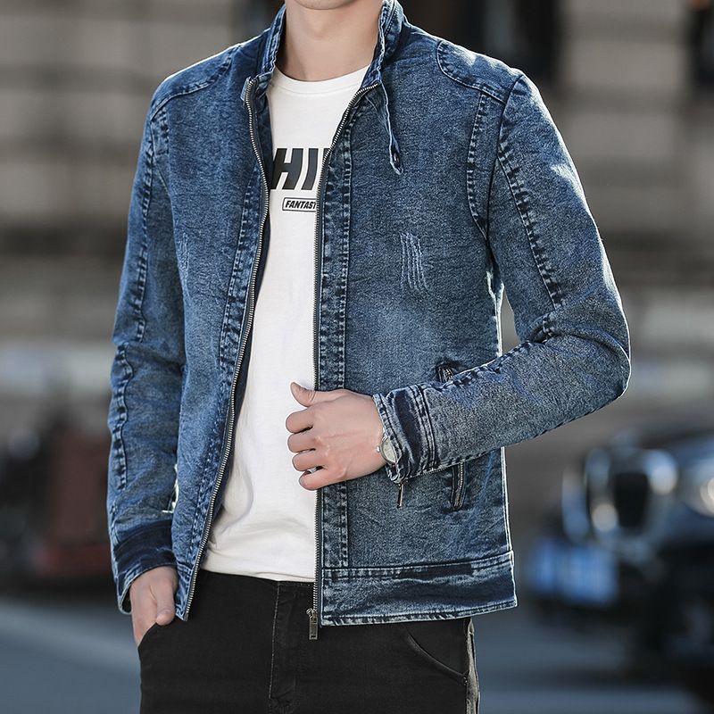 Men's Clothing Casual Trendy Denim Jackets_mkmklike.com