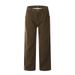 American High Street Workwear Denim Men's Loose Micro Flared Large Pocket Wide Leg Floor Length Pants Trendy_mkmklike.com