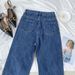 Retro Style High Waist Wide Leg Jeans for Women Loose Fit Slimming Straight Leg Floor Length Trousers Trendy Summer 2026_mkmklike.com