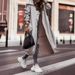 Women's Clothing new style temperament niche personality leisure large lapel medium and long windbreaker jacket _mkmklike.com