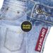 Men's Loose Fitting Thin Denim Shorts Paint Spotted Ripped Distressed Stretch Pants Culottes Riding Breeches_mkmklike.com
