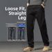 Men's Clothing Classic Stretch Jeans For Men Casual Spring/Summer Long Pants Loose Straight Leg Fit For Formal & Casual_mkmklike.com