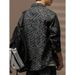 Loom European American High-End Jacquard Craft Denim Men, Spring And Autumn Vintage Washed Distressed Turn-Down Collar Casual_mkmklike.com
