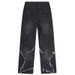 Men's Clothing Men's Trendy Brand Jeans Exclusive High Street Style Star Patchwork Frayed Edges For Formal & Casual_mkmklike.com