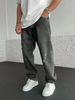 Men's Stretch Jeans – Ripped & Zip-Detail Slim Fit Denim Pants For Streetwear & Casual (S-XXL, Blue/Black/Distressed, Straight-Leg Comfort)_mkmklike.com