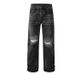 Men's Rhinestone Jeans Straight Loose Fit Casual Denim Pants With Flashy Studs For Daily Wear Relaxed Straight Fit_mkmklike.com