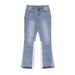 Vintage Distressed Fringe High Street Straight Leg Wide Hem Jeans for Men Retro Washed Denim Pants with Splatter Paint Design_mkmklike.com