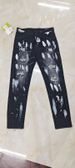 Men's Slim Fit Distressed Jeans Ripped Denim Pants Black/Grey Stretch Comfort Mid Waist Long Cotton Pencil Pants_mkmklike.com
