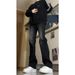 2025 Fall/Winter New Men's Scythe Jeans Versatile High Street Simple Retro Casual Slim Fit Stylish Long Pants_mkmklike.com