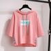 Women's Clothing 2023 Summer New Sun Protection Hooded Short Sleeve T shirt Female Student Clothes Female Loose Tops Women's Clothing Wholesale_mkmklike.com