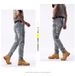 Men's Clothing Ink Splashed Jeans Fashionable Splatter Paint Ripped Skinny Jeans High Street Fashion Slim Fit Stretch Denim Pants For Casual & Riding_mkmklike.com
