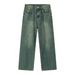 Men's Clothing Jeans Men's Niche High End Straight Wide Leg Casual Mopping Long Pants_mkmklike.com
