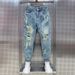 Men's Clothing Men's Slim Fit Ripped Jeans Straight Leg Casual Harem Pants Lightweight Versatile Cropped Summer Style Trendy Cool_mkmklike.com