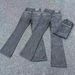 Classic Raw Denim Jeans Mid-Rise Bootcut 13 Oz Four-Line Stitching Slimming Versatile Styling Men's Clothing_mkmklike.com