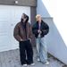 Melard Two-Piece Tie-Dye Jacket For Men Winter New Trendy Cool Loose Versatile Couple Leather Coat_mkmklike.com