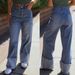 Women's Clothing High-Waisted Wide-Leg Jeans For Women Casual Loose Fit Washed Retro Style With Rolled-Up Frayed Hem_mkmklike.com