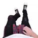 Men's Clothing Black Leather Wrinkled Motorcycle Jeans Men's Ripped Jeans High Street Pants Men's Tight Elastic Slim Long_mkmklike.com