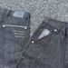 Classic Raw Denim Jeans Mid-Rise Bootcut 13 Oz Four-Line Stitching Slimming Versatile Styling Men's Clothing_mkmklike.com