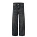 Punk Washed Denim Straight Men's Vintage Loose Dad Pants American Street Style Ins Casual Wide-Leg Trousers_mkmklike.com