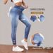 High Waist Stretchy Denim Pants For Women - Tummy Control Skinny Jeans With Comfort Flex Fit For Casual & Active Wear_mkmklike.com
