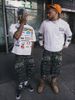Men's Clothing Bottega Men's Camouflage Ripped Denim Shorts Style Cargo Capri Pants Streetwear For Formal & Casual_mkmklike.com