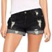 K Fashion Stretch Ripped Denim Shorts For Women_mkmklike.com