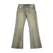 Men's Clothing Retro Street Washed Versatile Flared Jeans Casual Old Zipper Casual Trousers Vibe Trendy Pants_mkmklike.com