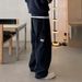 Men's Clothing Workwear Washed Jeans Men's Autumn And Winter Mopping Trousers Loose Straight Wide Leg Pants_mkmklike.com